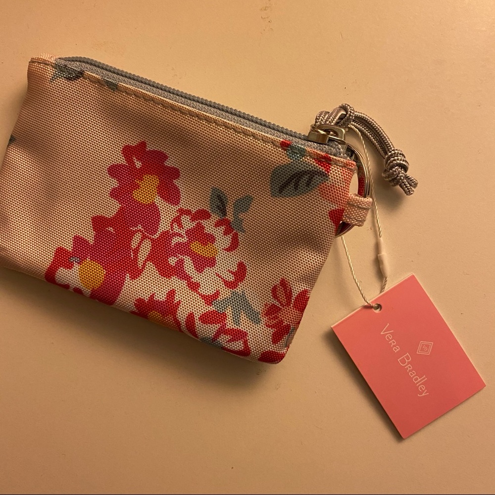 NWT Vera Bradley Zip ID Card Case